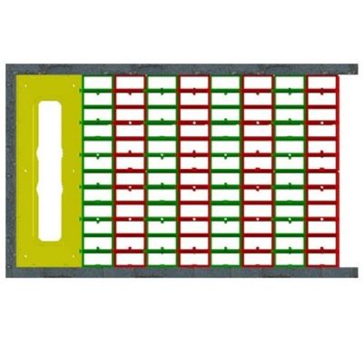 IMPEY AQUA-GRADE 600mm LINEAR DRAIN SYSTEM - THREE WALLS - ONE FALL 1500mm x 900mm for TILED FLOORS, AG60L15090/1F